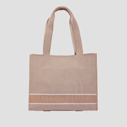 COCO MELA Breathable Knit Tote - Stylish Everyday Carryall Bag for Women